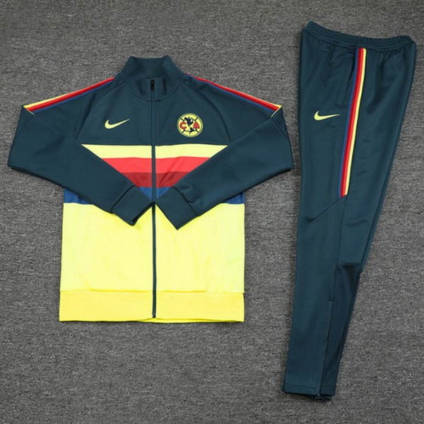 Chandal Club América 2020 2021 Amarillo Negro 2